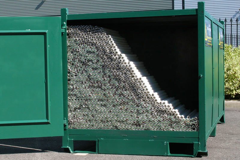 J&G Environmental Fluorescent Lamp Containers