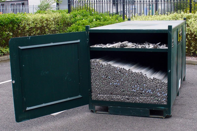 J&G Environmental Fluorescent Lamp Containers