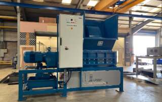 J&G Environmental's New Twin Shaft Shredder