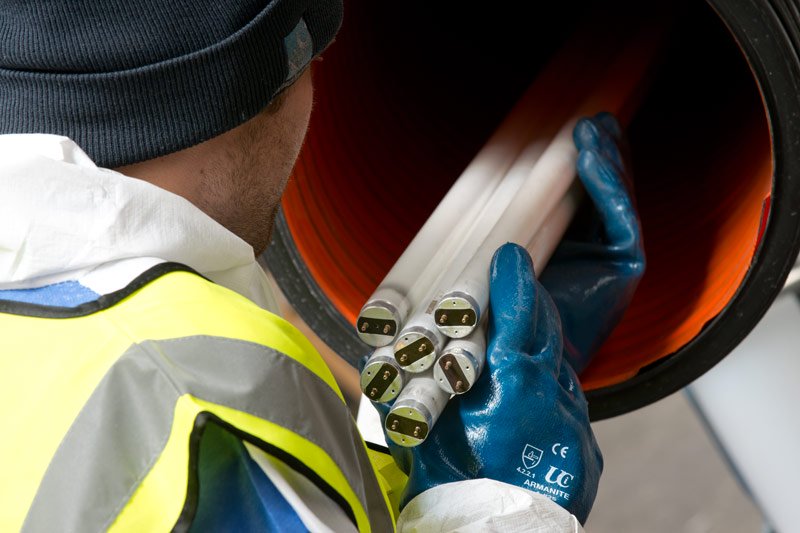 J&G Environmental Fluorescent Lamp Recycling